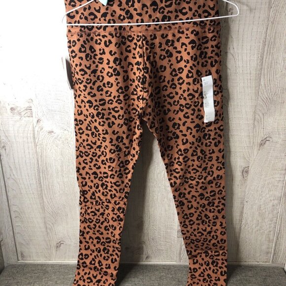 Women's Wild Fable Cheetah Leopard High Rise Leggings Size Medium - Picture 3 of 4
